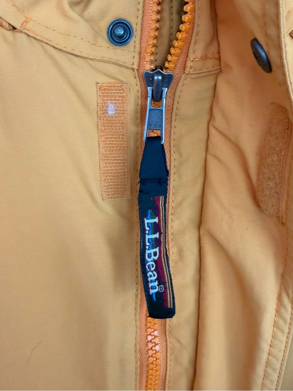 L.L. Bean VTG Yellow and Black Kids Winter Jacket